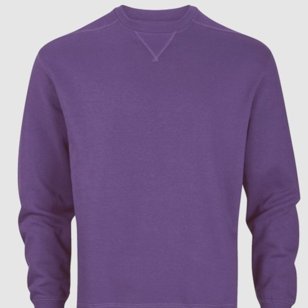 Boxercraft BM5101 Fleece Crew-Purple